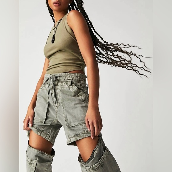 Free People Pants - SOLD Free People Wind Drift Convertible Pants XS